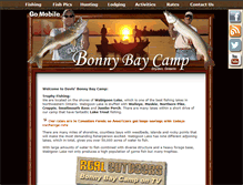 Tablet Screenshot of bonnybay.com